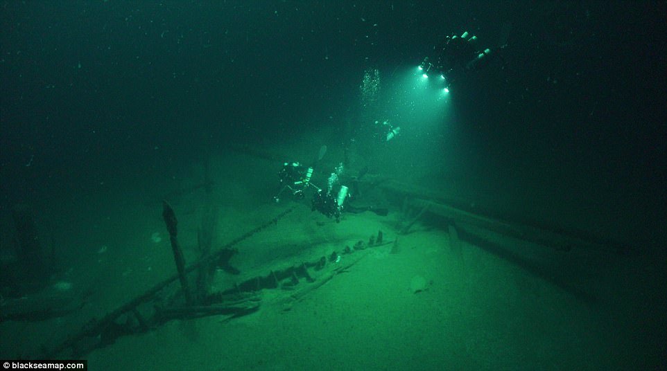 黑海底部发现60条“幽灵船” 沉睡千年仍完好无损（组图） - 5