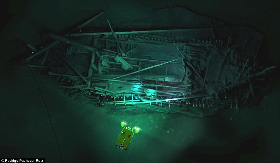 黑海底部发现60条“幽灵船” 沉睡千年仍完好无损（组图） - 7