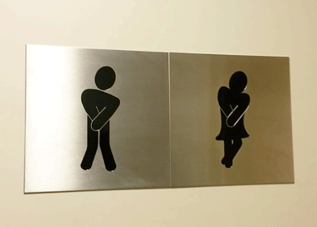 盘点外国厕所男女标识创意逆天 一不小心还真可能走错（组图） - 5