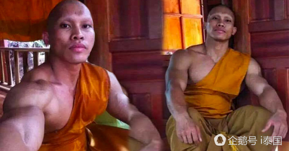 泰国肌肉男僧侣晒照蹿红网络 被质疑举重来修行？（组图） - 7