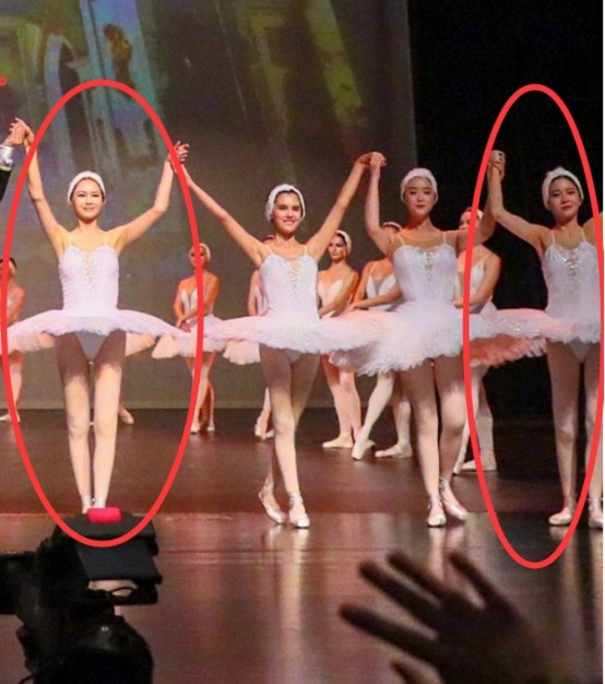 《我们来了》天鹅舞真是照妖镜!腿粗腰圆全暴