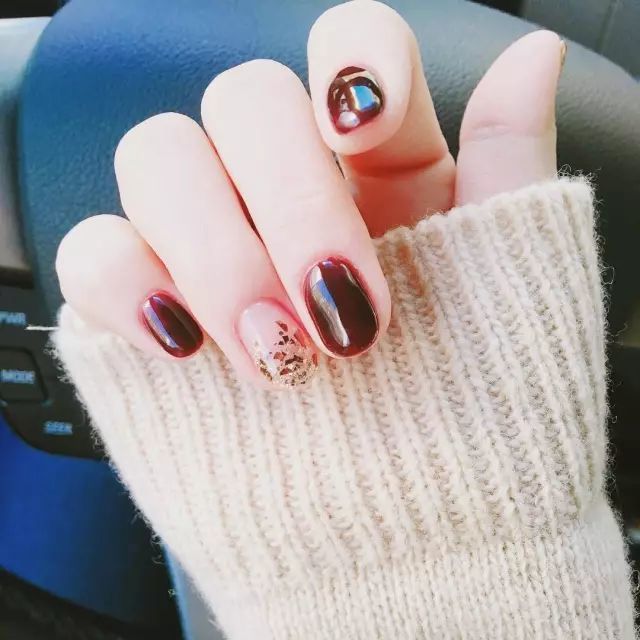 短指甲超百搭美甲款式,总有一款你喜欢!