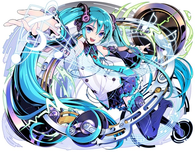 手游《神圣之门》与初音未来合作 公开众多联动角色插图