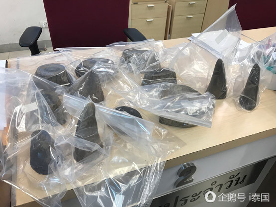 泰国机场截获走私珍稀犀牛角价值3百万（组图） - 5
