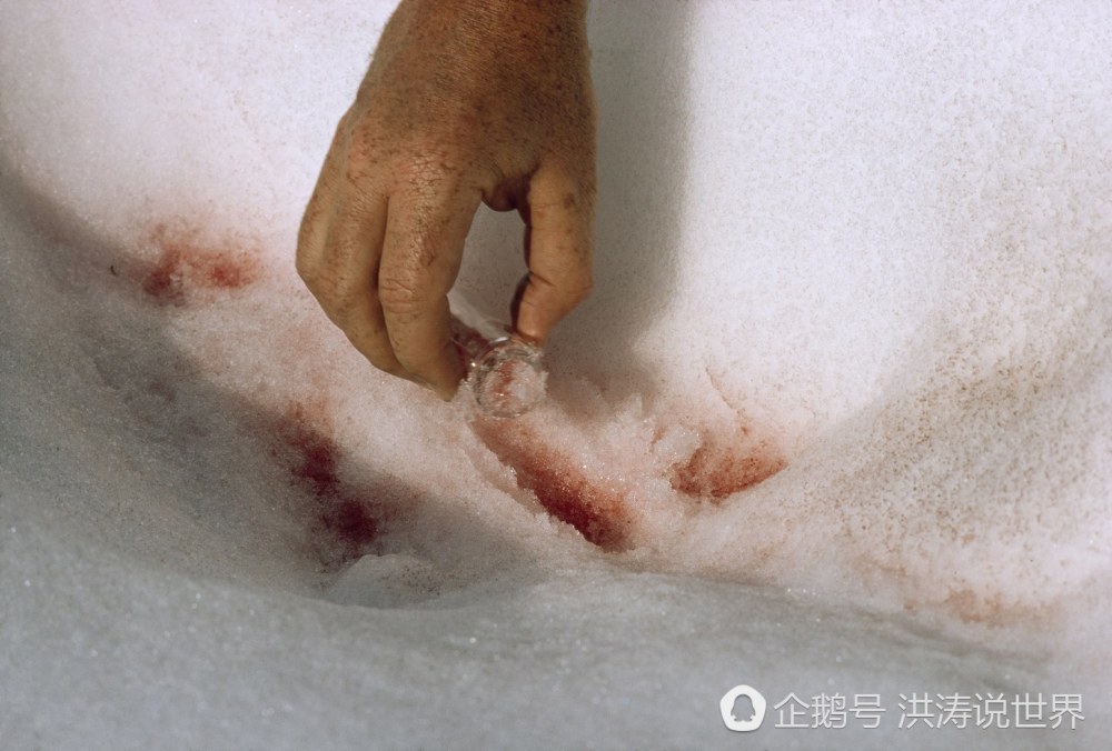 美国再次天降红雪 融化后有西瓜的气味（组图） - 7