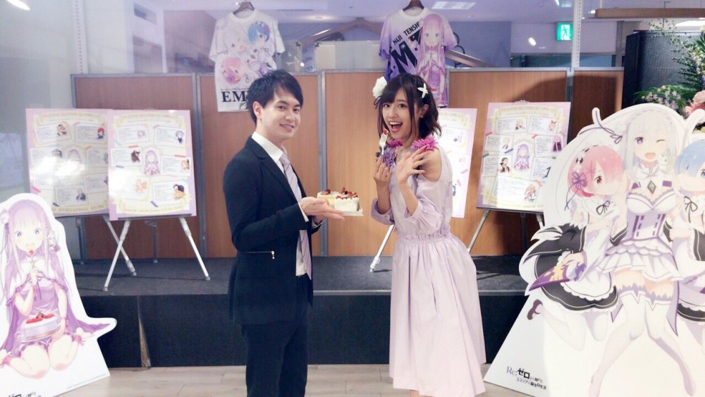 婚礼现场？菜月昴&爱蜜莉雅声优合影太误导人
