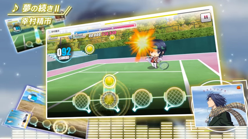 这手游不走心！《新网球王子RisingBeat》第二弹PV公开