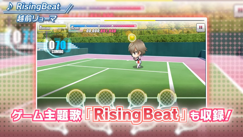 这手游不走心！《新网球王子RisingBeat》第二弹PV公开