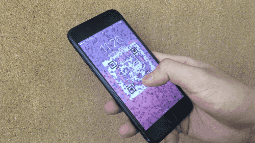 不用解锁从 iphone 锁屏直接召唤二维码,这个 live photo 壁纸超酷