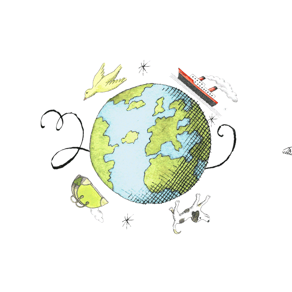 大陆,拎着旅行包汇入伦敦繁忙的人群,在鸽子的陪伴下漫步塞纳河畔