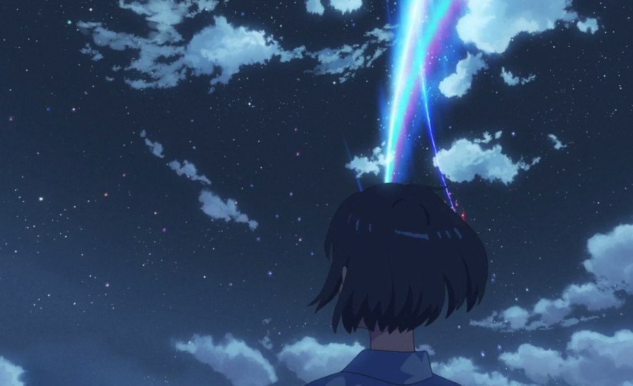 神回PK：动画中仰望星空的神回