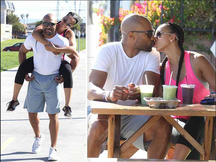 别偷偷摸摸了!老鱼与巴恩斯前妻热吻_腾讯NB