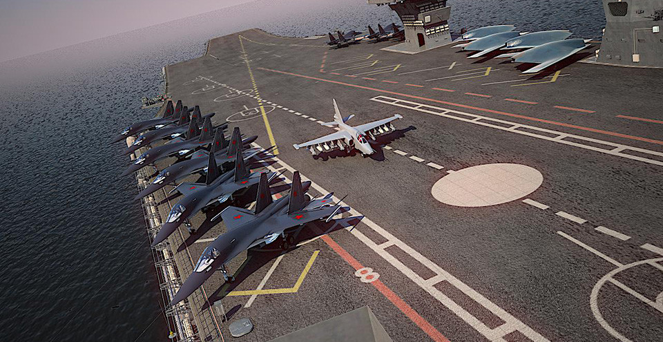 俄媒:俄可为华 造 10万吨 航母 _ 学生 时代军事