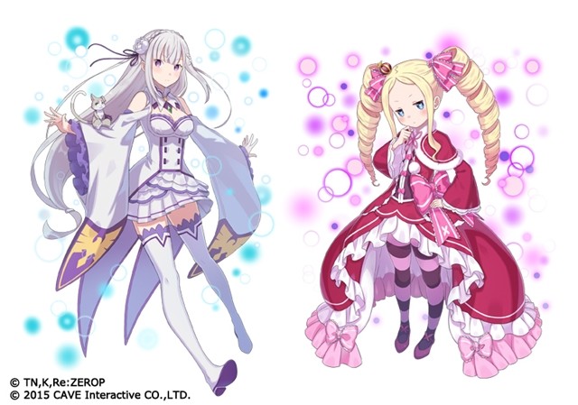 手游《哥特式魔法少女》宣布与《从零开始》联动