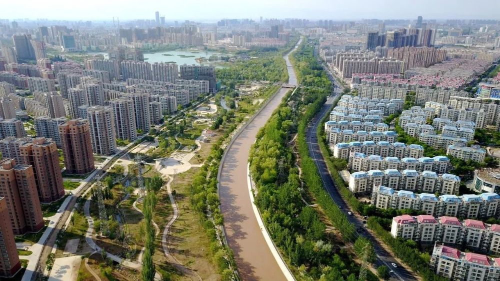无人机鸟瞰宁夏引黄古灌区的春夏秋冬 无人机鸟瞰宁夏引黄古灌区的春夏秋冬