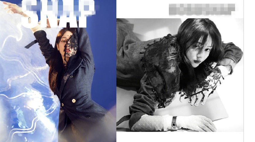 昆凌时装周的 丑 袜子,迪丽热巴穿着拍大片,果然