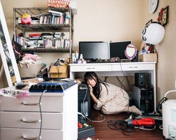 日本宅女有多墮落！ 日本攝影師用真實照片告訴你