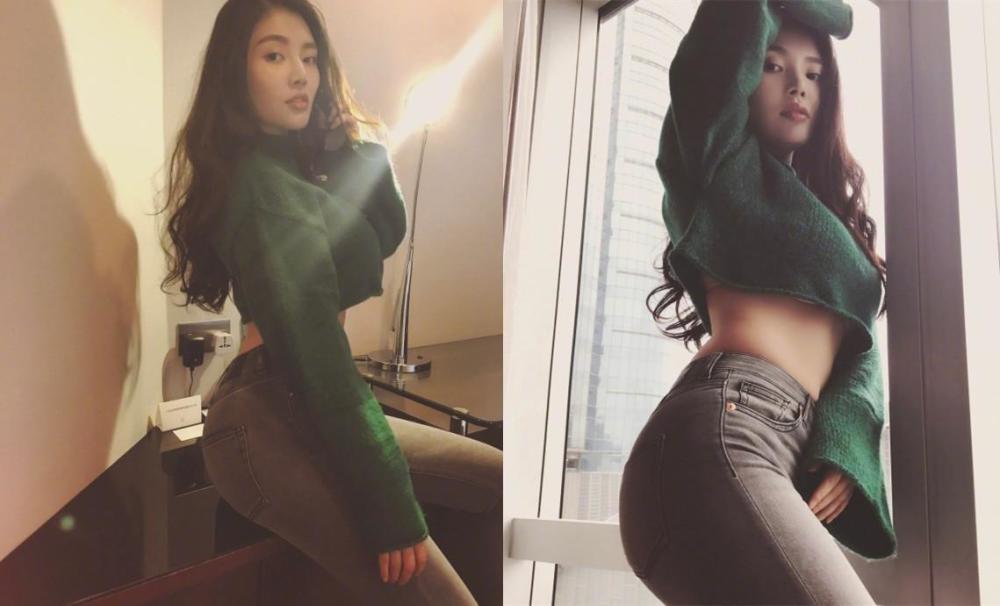 徐冬冬身材简直绝了！抹胸裙都遮不住了，网友：浑身都是懂事的肉 - 9