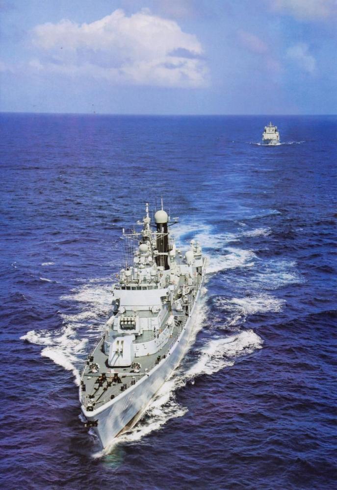 中国海军主力舰船高清照 霸气尽显