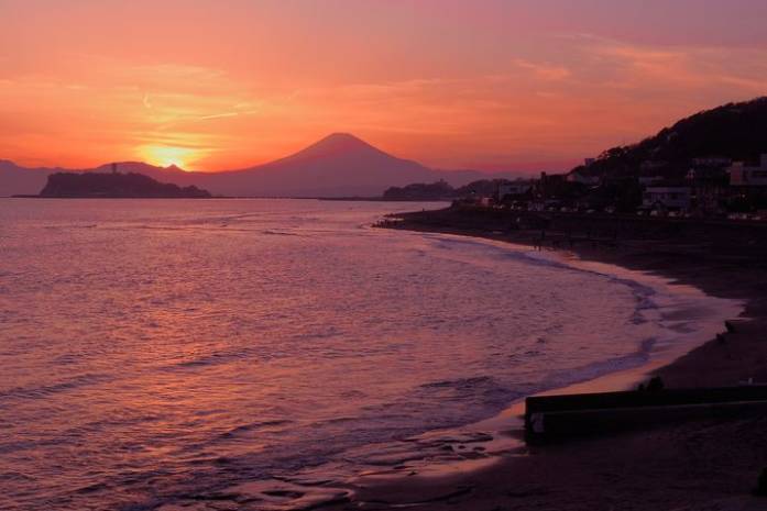 最美不过夕阳!日本关东地区夕阳风景,感动得竟想落泪!