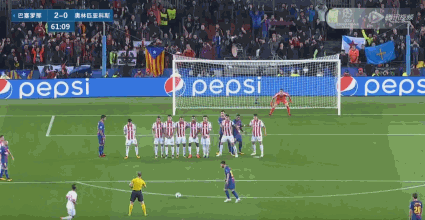 梅西斩百球效率超c罗 8年7次年度50球