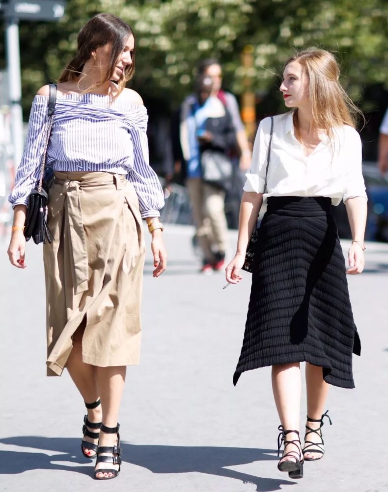 什么身材穿什么半身裙(我还以为马思纯和周冬