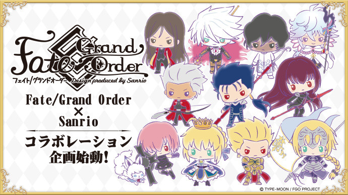 圈钱大联盟！《FGO》与三丽鸥联动公开