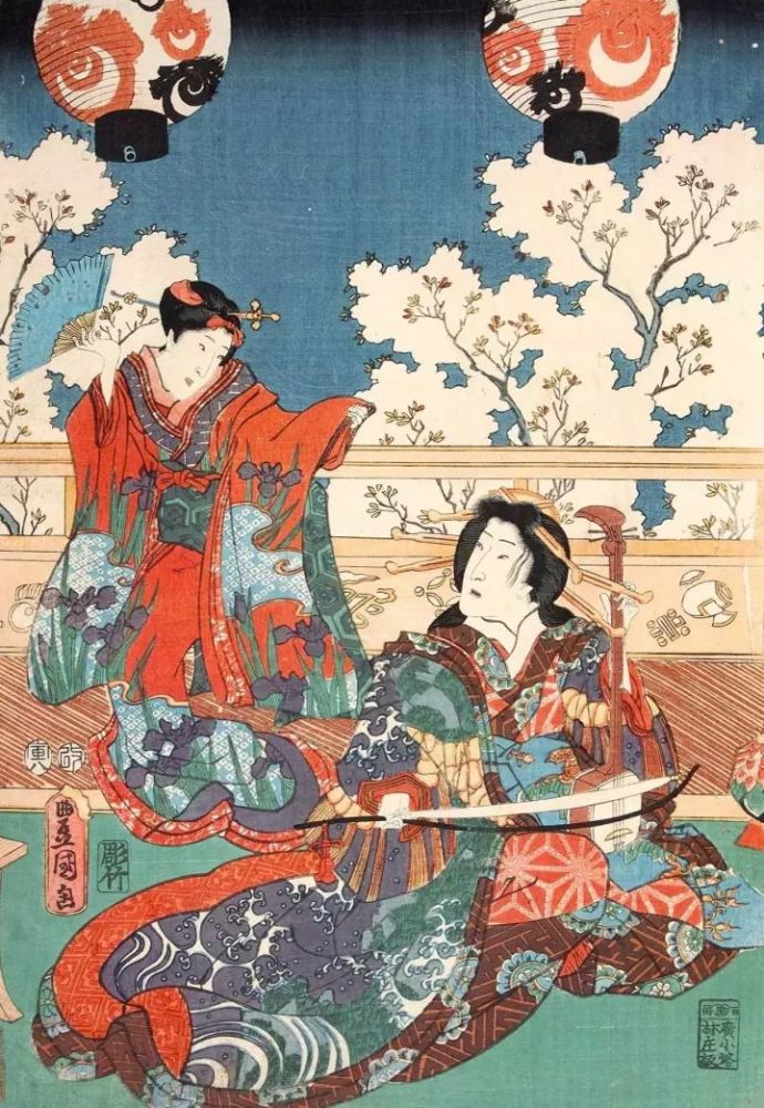 透着脂粉味与鬼神气的日本浮世绘艺术