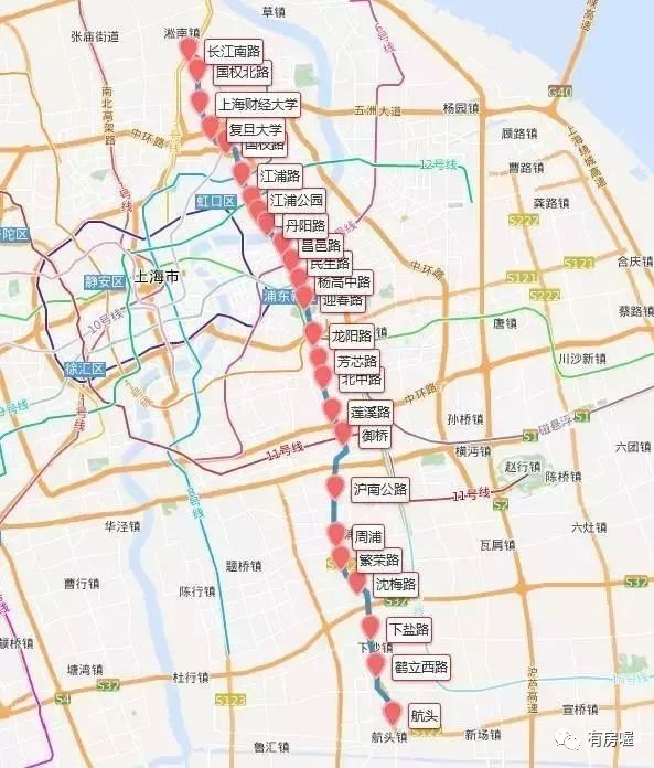 最新上海地铁规划图出炉!地铁修到你家门口你还不知道