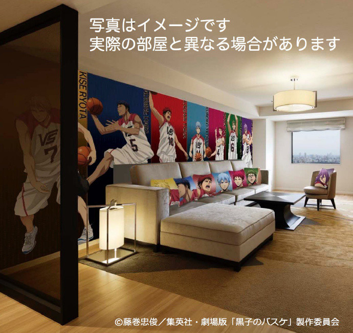 和老公一起睡《黑子的篮球 LAST GAME》与酒店联动公开