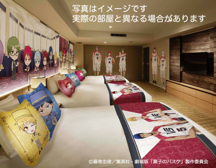 和老公一起睡《黑子的篮球 LAST GAME》与酒店联动公开