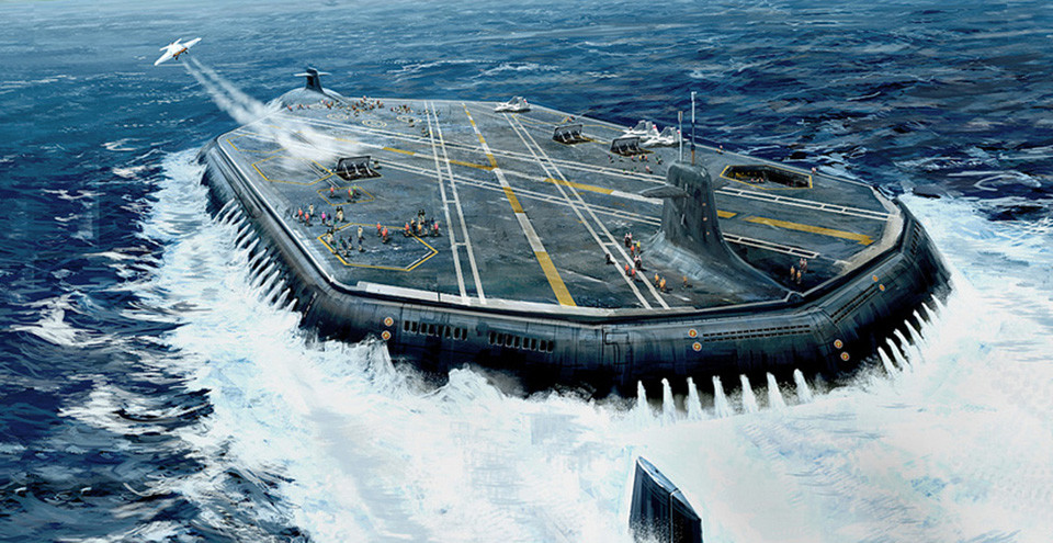 美媒呼吁 造 潜水 航母  躲东风26打击_ 学生 时代军