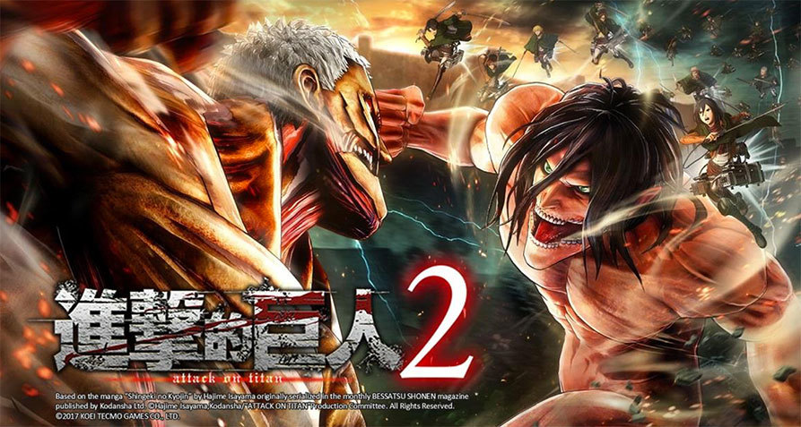 游戏《进击的巨人2》第1弹TVCM公开 明年3月发售