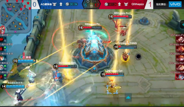 KPL战报:Hurt孙尚香输出毁天灭地!QGhappy击