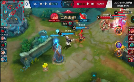 PL战报:李元芳完美操作秀出残暴五杀 EDG.M轻