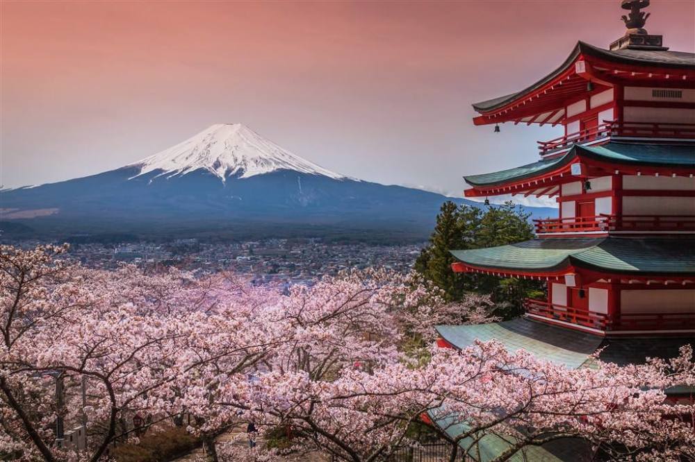 亚洲日本五大旅游景点,也是世界第三大经济体