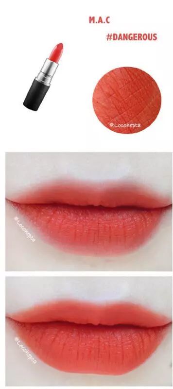 13款最美的MAC西柚色\/珊瑚橘色口红