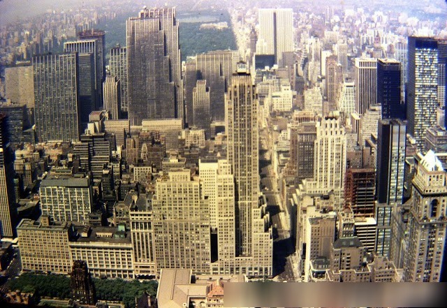 老照片,60年代的美国纽约