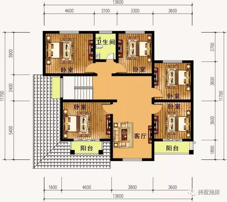 农村自建房别墅款式二