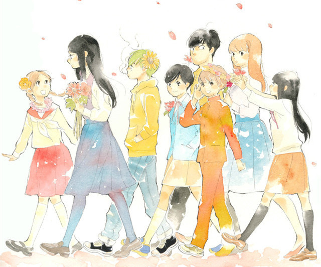 百合香味浓 志村贵子20周年原画展开幕