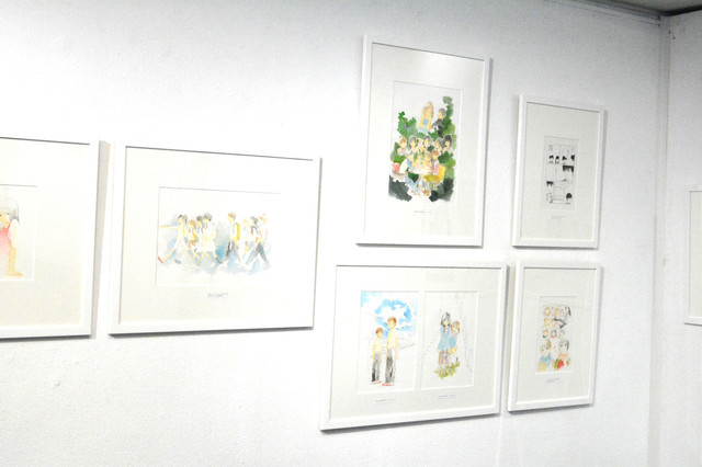 百合香味浓 志村贵子20周年原画展开幕