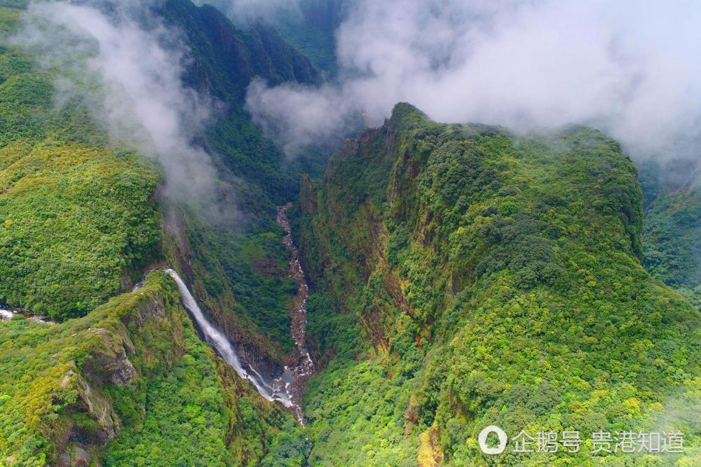 平天山"在云间"壮美瀑布,百分之九十的贵港人没去过!