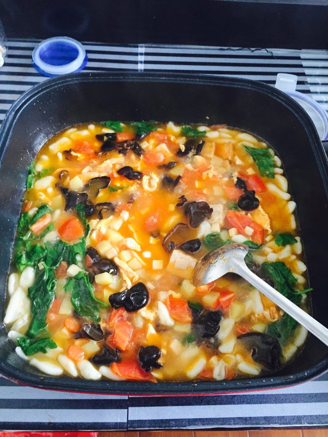 陕西美味小烩麻食美食,简单名吃分分钟搞定,没做法仙桃甲鱼图片