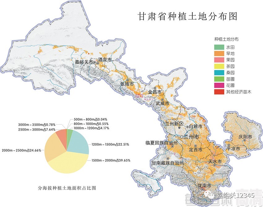 甘肃省第一次全国地理国情普查公报,地形地貌,植被覆盖,水域,荒漠