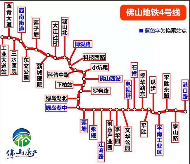 佛山地铁最新规划图