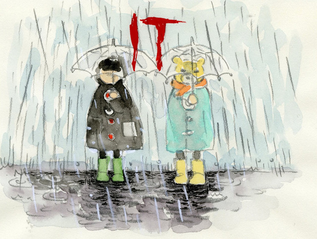 萌得无法自拔！羽海野千花画《小丑回魂》