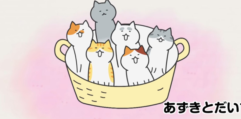 治愈系电视动画《豆猫》预告公开 2018年冬季播出