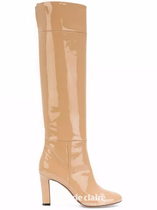 我学宋茜换了一双漆皮靴，显瘦显高显品格!_时尚_腾讯网