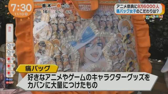 日本流行痛包女子 为爱砸钱百万日元