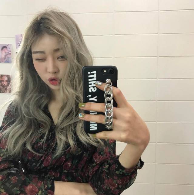 长发女生发色参考